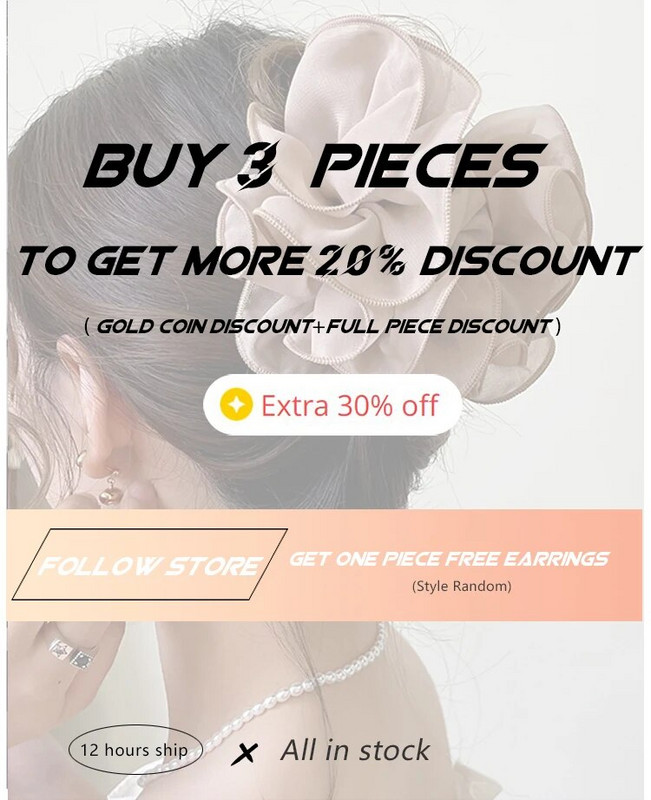 Jauna liela šifona spīļveida saspraudes matu bantīte liela izmēra melna auduma lente ziedu roze, žokļu skavas Skavas aksesuāri sievietēm