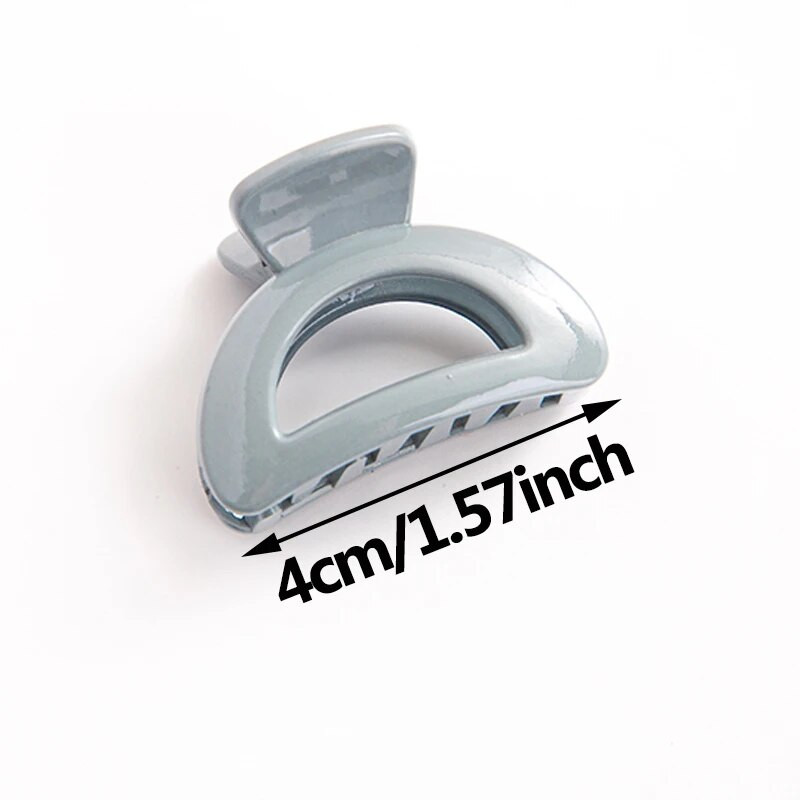 2023 Μοντέρνο ακρυλικό μικρό κλιπ μαλλιών καβούρι για γυναίκες Γυναικεία κορίτσια Μίνι κλιπ μαλλιών Crab Casual Barrettes Αξεσουάρ μαλλιών Χονδρική