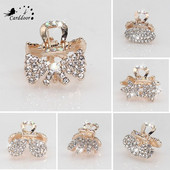 Carddoor Girls Hair Claws Headwear Rhinestone Crab Claw Clip Αξεσουάρ για τα μαλλιά Αξεσουάρ για φουρκέτες Μόδα κοσμήματα μαλλιών για γυναίκες 7 στυλ