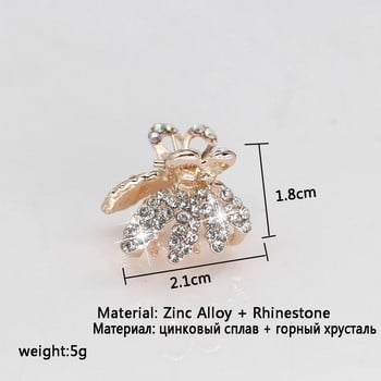 Carddoor Girls Hair Claws Шапки Rhinestone Crab Claw Clip Аксесоари за коса Фиби Модни бижута за коса за жени 7 стила