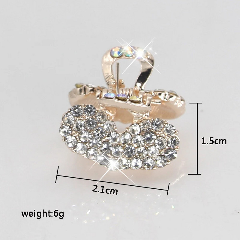 Carddoor Girls Matu Spīles Galvassegas Rhinestone Krabju Spīles Matu Aksesuāri Matadatas Modes Matu Rotaslietas Sievietēm 7 Stils