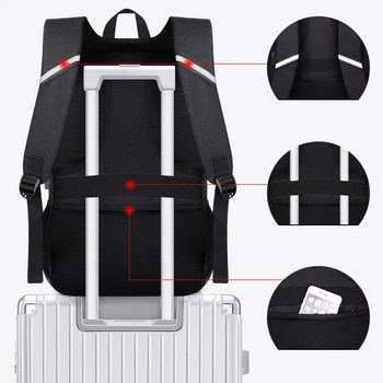 Ανδρικό σακίδιο πλάτης Anti Theft Laptop Σακίδιο USB Charging Teenager τσάντα Skateboard Αδιάβροχες σχολικές τσάντες рюкзак Mochila