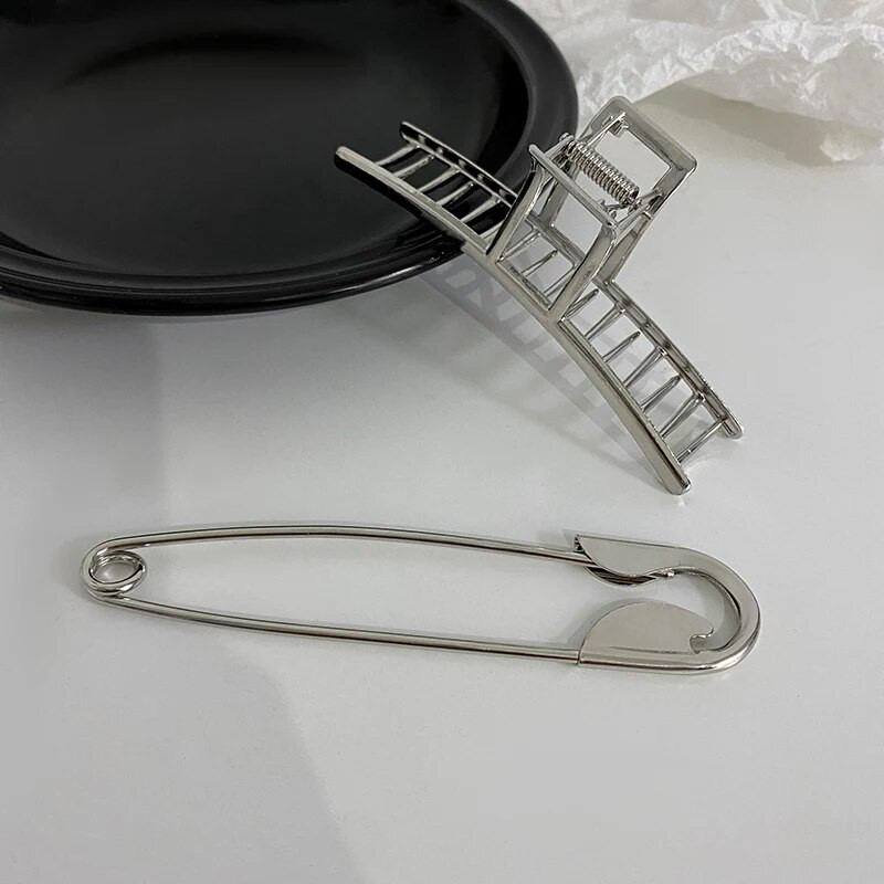 Ruoshui sieviete moderns sudraba adatas matu spīles sievietēm matu sprādzes modes matu sprādzes sievietēm matu aksesuāri matu rokturis, galvassegas