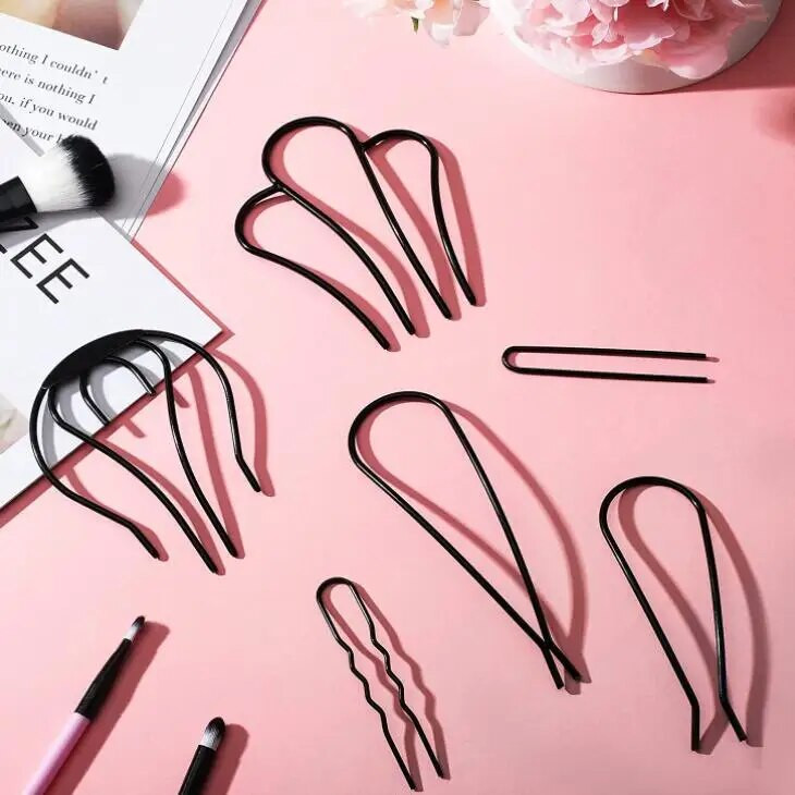 Μεγάλα κλιπ για τα μαλλιά με νύχια καρφίτσες Barette Χτένισμα καρφίτσα πιρούνι Γάντζοι φουρκέτες για γυναίκες Κορίτσι Νύφη Αξεσουάρ χτενίσματα Στολίδι
