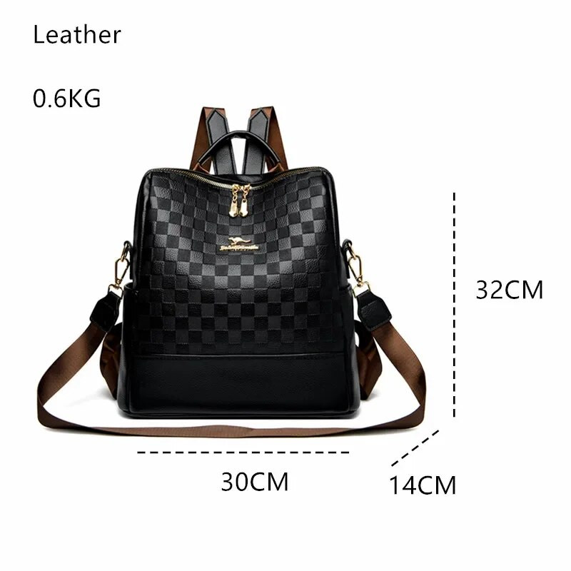 Augstas kvalitātes ādas mugursoma sieviešu vintage plecu soma sievietēm lielas ietilpības ceļojumu mugursoma skolas somas meitenēm mochila feminina
