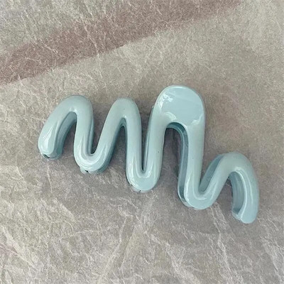 Μοντέρνα κλιπ Clip Crab Hair Clips INS Γυναικεία φουρκέτα πίσω από το κεφάλι 2023 Νέα ματ μεγάλη καρφίτσα καρχαρία καρφίτσες μαλλιών για γυναίκες