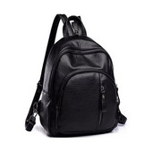 Rucsac antifurt din piele PU moale, geantă de umăr vintage pentru femei, mini rucsac de călătorie, genți de școală pentru fete