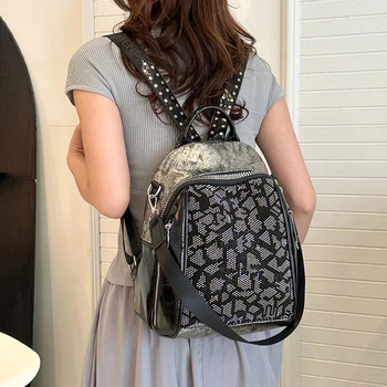 Истинска марка Дамска раница Висококачествена чанта против кражба Тийнейджърска модна ученическа чанта за момичета Ежедневни чанти за през рамо Sac