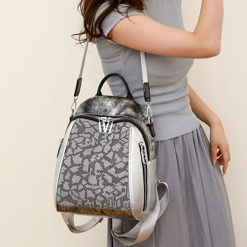 Oriģināla zīmola sieviešu mugursoma Augstas kvalitātes pretaizdzīšanas soma Pusaudžiem Meiteņu Modes Skolas Soma Ikdienas Lides Plecu somas Sac