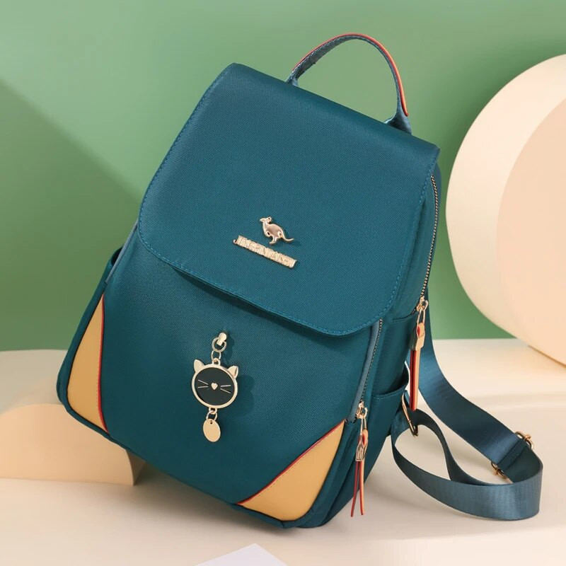 Modes pretaizdzīšanas mugursoma sievietēm plecu soma Oxfor mugursomas meitenēm koledžas pusaudžu grāmatu soma Ceļojumu soma, liela ietilpība