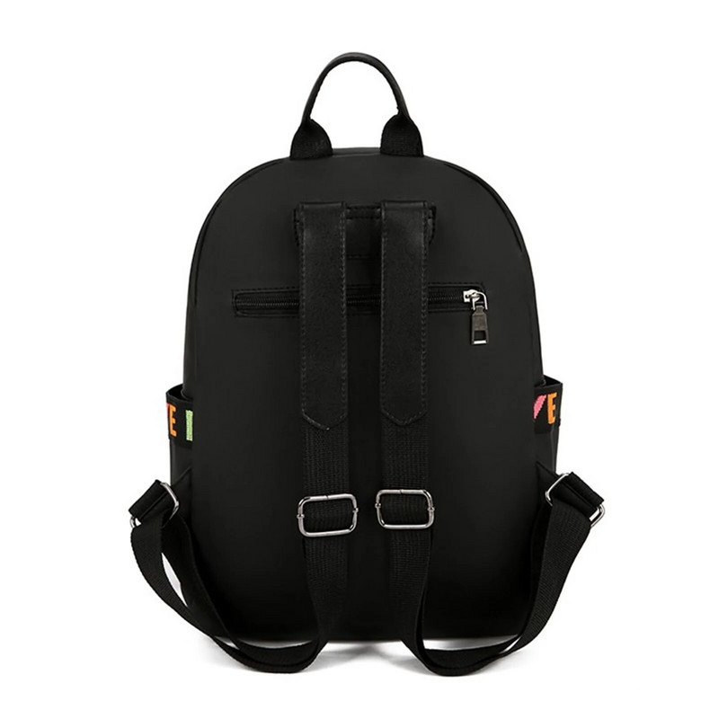 Modes skolas soma, ūdensnecaurlaidīga pretaizdzīšanas izturīga Oksfordas auduma vieglas regulējamas siksnas pusaudžu studentu mugursomai