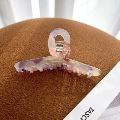 Muweordy Acetate Hair Claw Clips Μοντέρνα κλιπ για τα μαλλιά Μεγάλο κλιπ με νύχια Vintage κορεατική μόδα κλιπ μαλλιών Αξεσουάρ μαλλιών για γυναίκες