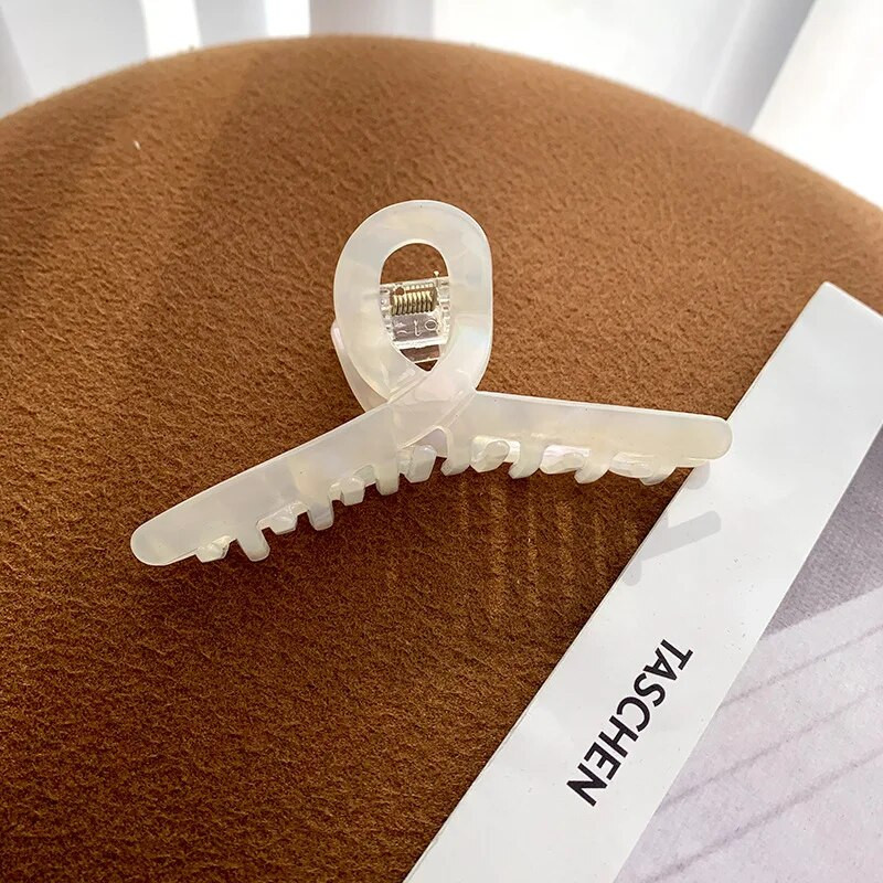 Muweordy acetāta matu spīles Modernas matu sprādzes lielas spīles Vintage korejiešu modes matu sprādzes matu aksesuāri sievietēm