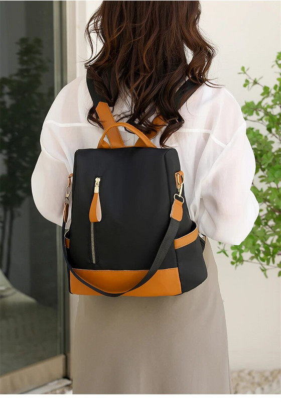 Pretaizdzīšanas mugursoma sieviešu mugursomas 2023. gada modes daudzfunkcionāla ceļojumu mugursoma, ūdensizturīga liela ietilpības soma, sieviešu skolas soma