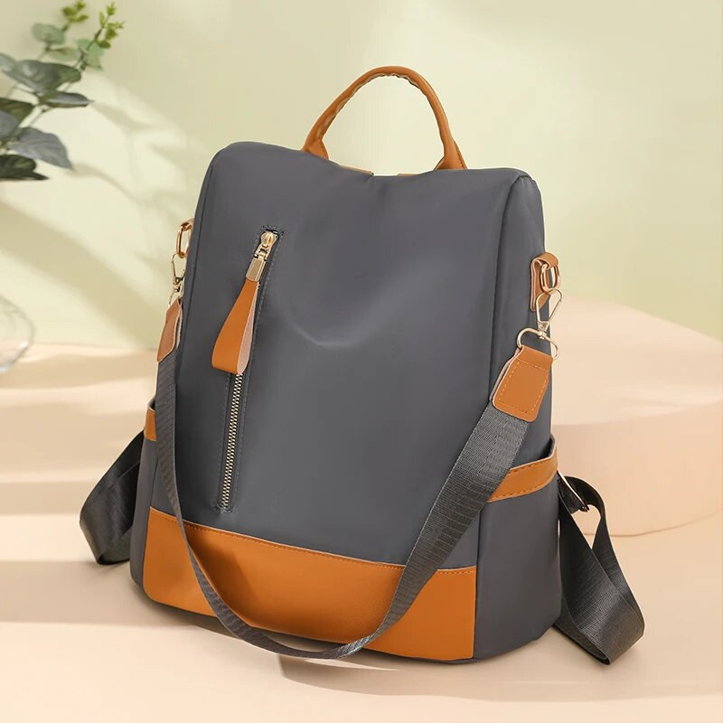 Pretaizdzīšanas mugursoma sieviešu mugursomas 2023. gada modes daudzfunkcionāla ceļojumu mugursoma, ūdensizturīga liela ietilpības soma, sieviešu skolas soma