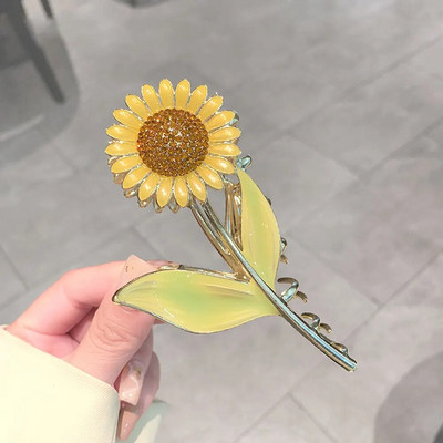 Υπέροχα καλύμματα κεφαλής Bell Orchid Hair Claws για Γυναίκες Κορίτσια Μοντέρνα αλογοουρά Κλιπ με νύχια στολίδι Αξεσουάρ μαλλιών Heawear Tiara