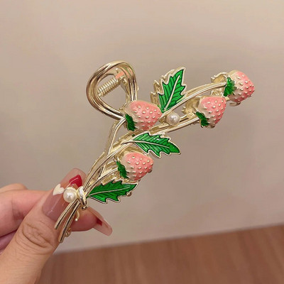 Υπέροχα καλύμματα κεφαλής Bell Orchid Hair Claws για Γυναίκες Κορίτσια Μοντέρνα αλογοουρά Κλιπ με νύχια στολίδι Αξεσουάρ μαλλιών Heawear Tiara