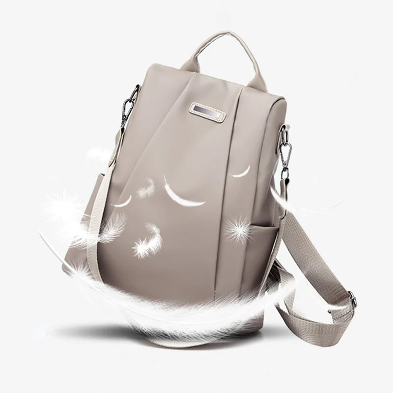 Sieviešu mugursoma pret zādzību ūdensnecaurlaidīga mugursoma Sieviešu skolas ceļojumu plecu somas