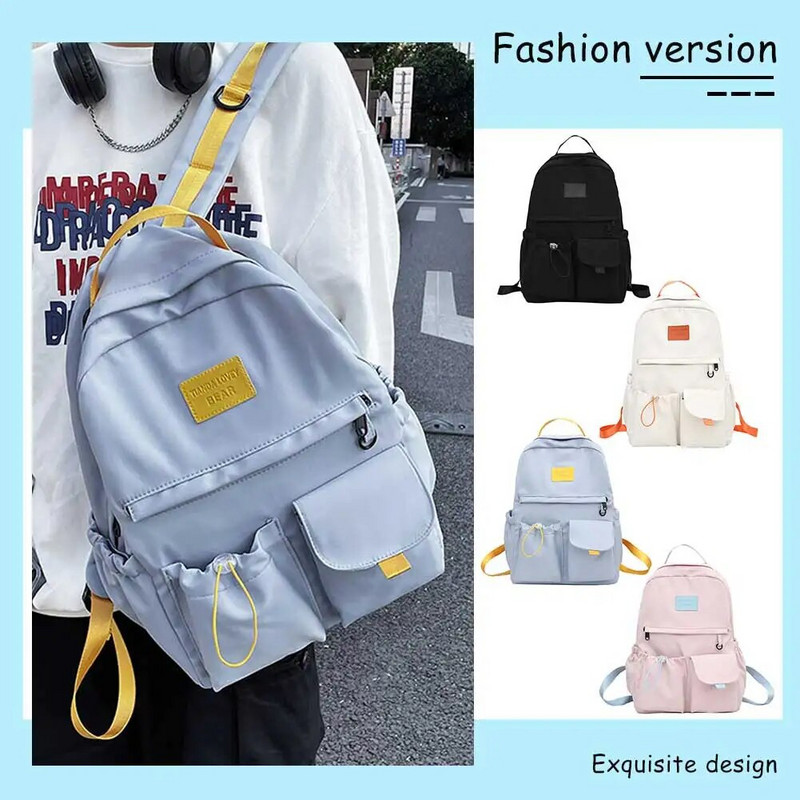 Koledžas studentu mugursoma, liela ietilpība skolas somas, vairāku kabatu ceļojumu mugursoma klēpjdatora grāmatu soma pusaudžu meitenēm, zēniem