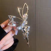 Rhinestone Hair Clip Elf Angel Claw Clip Αξεσουάρ μαλλιών για γυναίκες Πολυτελή κοσμήματα σχεδιαστών μαλλιών Διακόσμηση Dropshipping