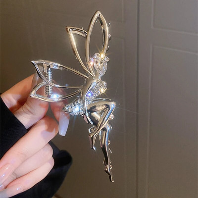 Rhinestone Hair Clip Elf Angel Claw Clip Αξεσουάρ μαλλιών για γυναίκες Πολυτελή κοσμήματα σχεδιαστών μαλλιών Διακόσμηση Dropshipping
