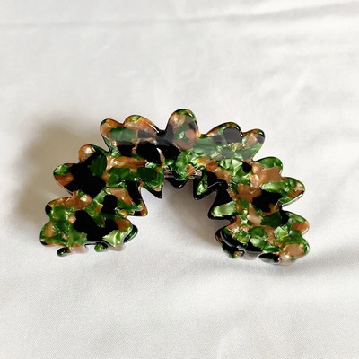 HANGZHI Flower Hollow Geometric Acetate Color Shark Hair Claw Γυναικεία κορίτσια 2022 Springs Νέα Μοντέρνα αξεσουάρ κεφαλής κλιπ μαλλιών