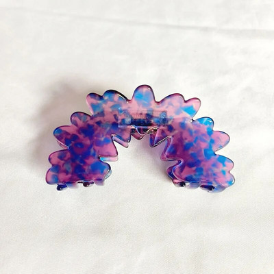 HANGZHI Flower Hollow Geometric Acetate Color Shark Hair Claw Γυναικεία κορίτσια 2022 Springs Νέα Μοντέρνα αξεσουάρ κεφαλής κλιπ μαλλιών