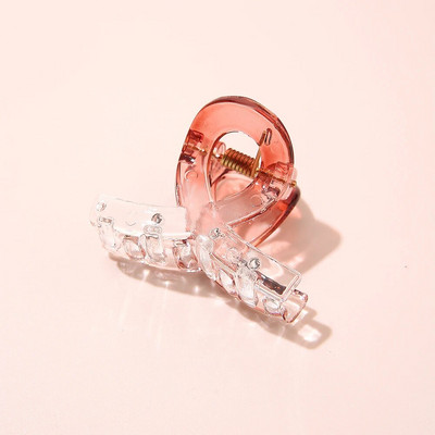 Μοντέρνο ντεγκραντέ Mini Shark Hair Claw Clip Μαύρα μικρά κλιπ μαλλιών από καβούρια για γυναικεία κορίτσια Γυναικεία αξεσουάρ μαλλιών