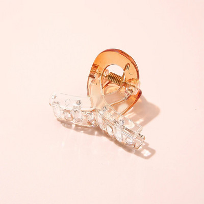 Μοντέρνο ντεγκραντέ Mini Shark Hair Claw Clip Μαύρα μικρά κλιπ μαλλιών από καβούρια για γυναικεία κορίτσια Γυναικεία αξεσουάρ μαλλιών