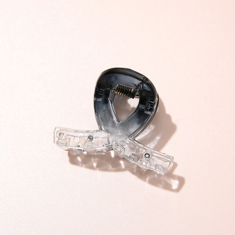 2023. gada moderns gradients mini haizivju matu spīles, melnas, mazas krabju matu sprādzes sievietēm, meitenēm, sieviešu matu aksesuāri