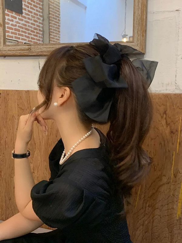 Matu aksesuāri spīļu klipsi sievietēm meitenēm pin Krabju banānu lielas bantes populāras vasaras modernas korejiešu modes pieaugušajiem jaunums in