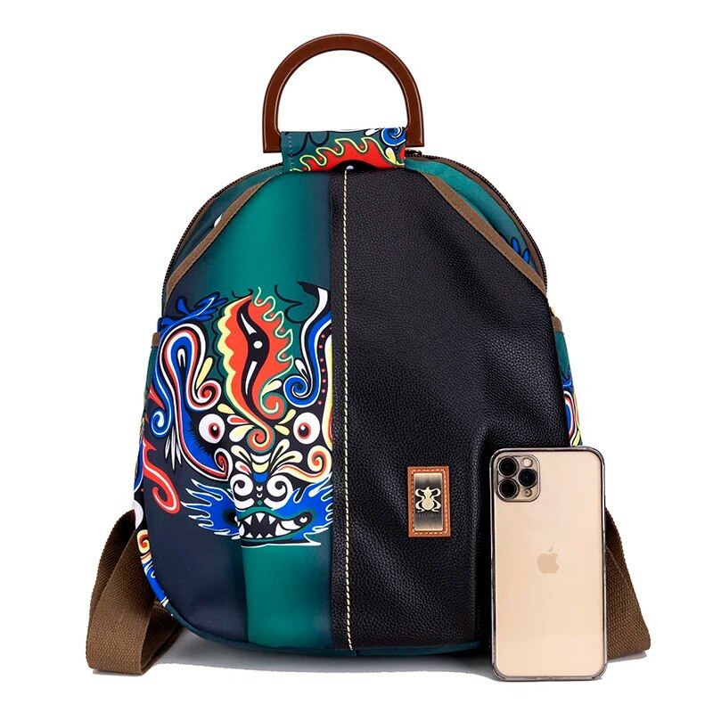 2023. gada pretaizdzīšanas sieviešu mugursoma, izturīga auduma Oksfordas skolas soma Skaista stila meiteņu skolas mugursoma Sieviešu ceļojumu mugursoma