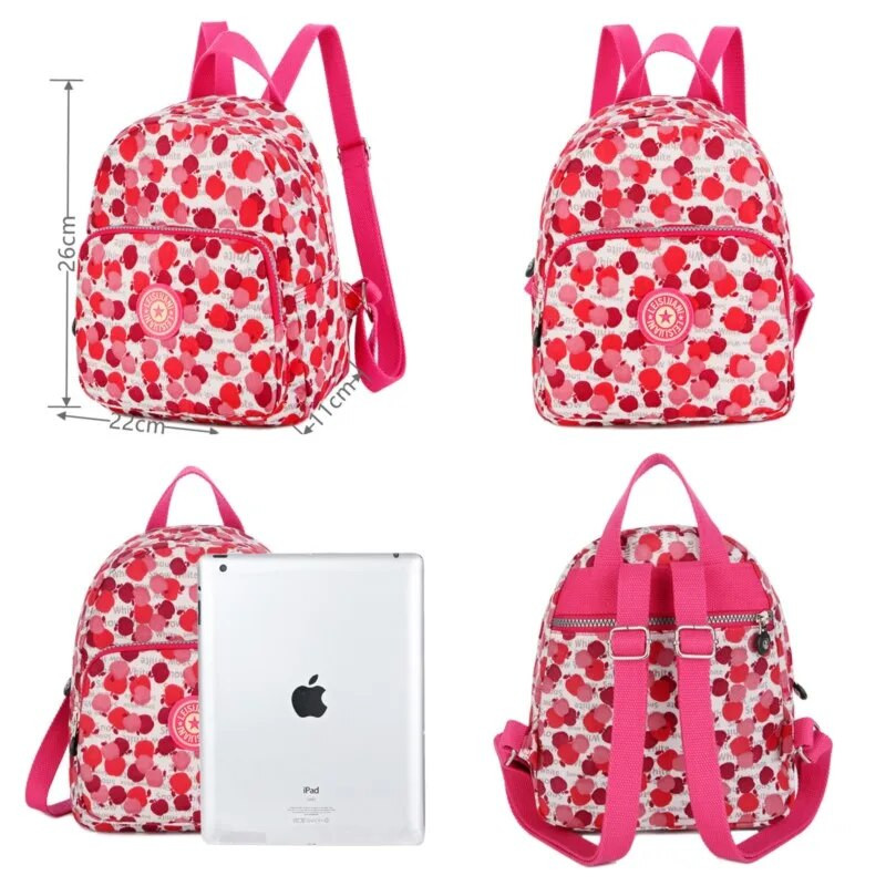 Modes mugursoma neilona sieviešu mugursoma pretaizdzīšanas plecu soma sieviešu skolas soma pusaudžu meitenēm skolas mugursoma