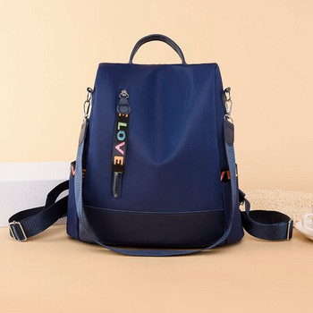 Модна висококачествена оксфордска раница против кражба Дамска чанта за през рамо Ученическа чанта с голям капацитет Ежедневна водоустойчива чанта за пътуване