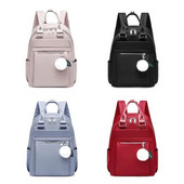 D0LF Fashion Nylon Σακίδιο πλάτης Αντικλεπτικό Σακίδιο ταξιδιού για γυναίκες κορίτσια Εφηβική Σχολική τσάντα Casual σακίδιο