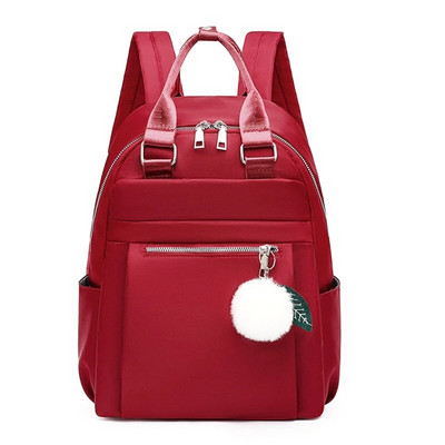 D0LF Fashion Nylon Σακίδιο πλάτης Αντικλεπτικό Σακίδιο ταξιδιού για γυναίκες κορίτσια Εφηβική Σχολική τσάντα Casual σακίδιο