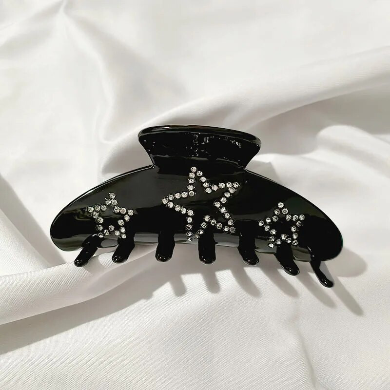 Elegantas saldās kalnu strēles zvaigznes Pentagram matu spīles sievietēm matu aksesuāri Izsmalcināti matu saspraudes korejiešu modes rotaslietas