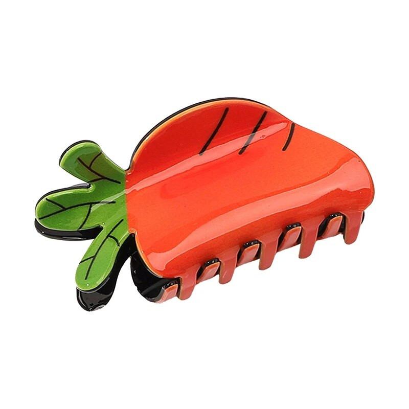 Jaunā Koreja Akrils Augļi Dārzeņi Zemenes Arbūzs Avokado Matu Spraudes Spīles Matu Grab Galvassega Sievietēm Meitenēm