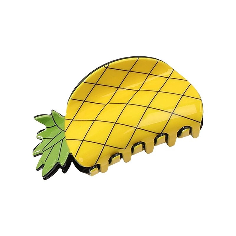 Jaunā Koreja Akrils Augļi Dārzeņi Zemenes Arbūzs Avokado Matu Spraudes Spīles Matu Grab Galvassega Sievietēm Meitenēm