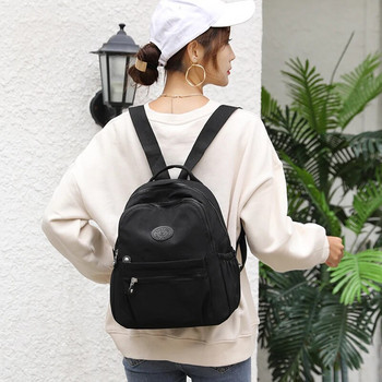 Дамска водоустойчива найлонова раница Модна дамска чанта за през рамо Младежка жизненост Стил Многофункционална ученическа чанта за пътуване
