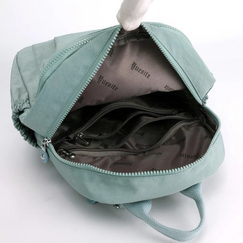 Дамска водоустойчива найлонова раница Модна дамска чанта за през рамо Младежка жизненост Стил Многофункционална ученическа чанта за пътуване