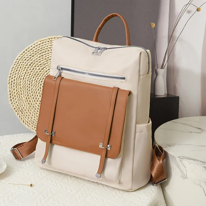 CFUN YA 2024 vasaras rudens sieviešu mugursoma ceļojumu mugursoma sieviešu rokassoma pretaizdzīšanas soma Sieviešu krusteniska soma Skolas soma Bolsa