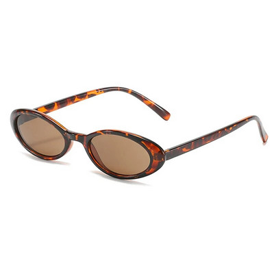 OEC CPO Sexy Small Oval γυναικεία γυαλιά ηλίου 2021 Νέα μόδα Leopard Brown καυτά γυαλιά ηλίου Γυναικεία ρετρό πολύχρωμα γυαλιά οράσεως