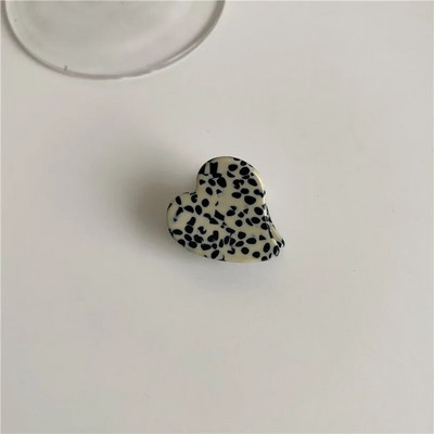 Νέο Κορεάτικο Vintage Leopard Print Γυναικεία αξεσουάρ μαλλιών Υψηλής ποιότητας ακρυλικό γεωμετρικό κλιπ μαλλιών για κορίτσια