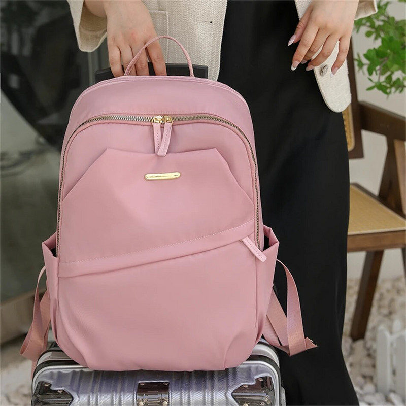 2023. gada jauns pretaizdzīšanas piemērots 14 collu piezīmjdatoram ceļojumu darba koledžas somas sievietēm klēpjdatora mugursoma Skolas soma sieviešu ikdienas mugursoma