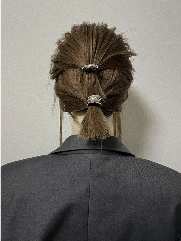 3Gb Modes Metāla ģeometriski Matu Spīļu Spraudes Eleganti, Vienkārši Matu Aizdare Matadatas Ballīšu matu aksesuāri Sieviešu galvassegas