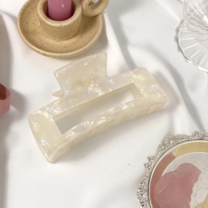 Bilandi Elegant Leopard Print Matu Saspraudes Liela Acetāta Matu Spīles Barrettes Krabju Matu Spraude Sieviešu Meiteņu Matu Aksesuāri