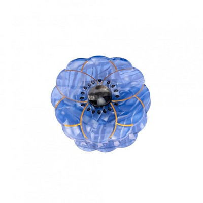 Acetate Lily Peony Flower Crab Clamp Hair Claw Clip για γυναίκες Oversize Κάλυμμα κεφαλής με λουλούδια Barrettes Μοντέρνα αξεσουάρ για τα μαλλιά Δώρα