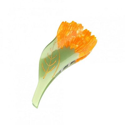 Acetate Lily Peony Flower Crab Clamp Hair Claw Clip για γυναίκες Oversize Κάλυμμα κεφαλής με λουλούδια Barrettes Μοντέρνα αξεσουάρ για τα μαλλιά Δώρα