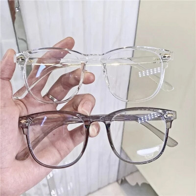 Γυαλιά στρογγυλού διαφανούς φακού Candy Sweet UV400 γυαλιά ηλίου Διαφανή 2022 Νέα γυαλιά Summer Retro Mirrored Lens Fashion Goggle